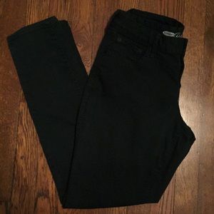 Hunter green rockstar skinny jeans